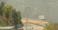 الطيران الحربي الإسرائيلي أغار مستهدفًا الجسر المهدد في منطقة القاسمية