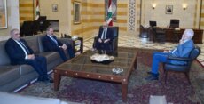 رئيس الوزراء استقبل الممثل الخاص للرئيس الفلسطيني