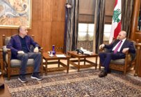 بري استقبل البخاري في زيارة وداعية وتابع الأوضاع العامة والمستجدات خلال لقائه وزيرة التربية وبو صعب