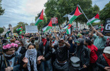 الشرطة البريطانية اعلنت اعتقال نحو 500 شخص في لندن عقب تظاهرة مؤيدة لفلسطين