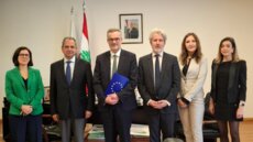 الصدي بحث مع وفد بنك الاستثمار الأوروبي دعم قطاع الصرف الصحي في لبنان