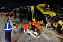 مقتل 16 شخصا بانقلاب حافلة في إندونيسيا