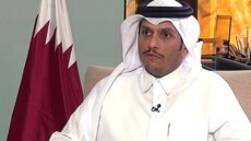 خارجية قطر: رئيس وزراء قطر بحث مع لاريجاني في طهران جهود خفض التصعيد في المنطقة