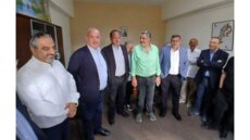 وزير الاتصالات وصل الى