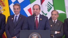 السيسي: حل الدولتين هو السبيل الوحيد لتحقيق الطموح المشروع للشعبين الفلسطيني والإسرائيلي