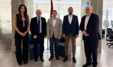 شحادة استقبل الخوري وشعراني وتم البحث في مشاريع تدعم التنمية المستدامة في طرابلس
