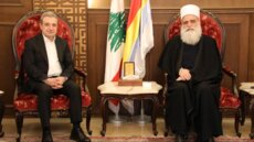 أبي المنى استقبل أبو فاعور: ندعو القوى السياسية كافة إلى تغليب المصلحة الوطنية العليا،
