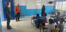 رئيس بلدية بدياس تفقد المدرسة الرسمية المستحدثة المخصصة للنازحين من عيتا الشعب
