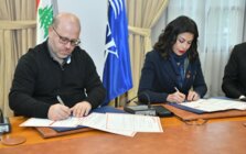 توقيع مذكّرة تفاهم بين جامعة الروح القدس وبيروت ماراثون في المجال الرياضي