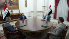 الرئاسات العراقية: ملتزمون بحصر السلاح بيد الدولة ونرفض استخدام العراق للاعتداء على أي جهة