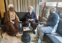 وفد من مؤسسة المرجع فضل الله بحث مع مكتب المرجع اليعقوبي بسبل تعزيز التعاون