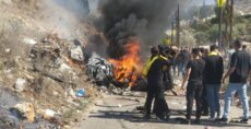 مسيّرة إسرائيلية استهدفت سيارة في بلدة حاروف الجنوبية