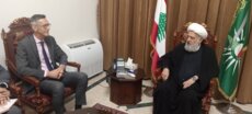 الخطيب استقبل سفير هولندا: للعمل على لجم العدوان الإسرائيلي وممارساته ضد لبنان وفلسطين