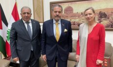ياسر عباس والسفير الأسعد بحثا مع كلاوس بالاستجابة لاحتياجات اللاجئين الفلسطينيين في لبنان