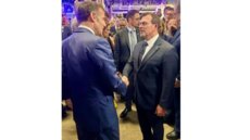 شحادة التقى ماكرون على هامش الدورة العاشرة من معرض (VivaTech)