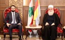 ابي المنى بحث مع القائم بالأعمال السوري تطورات الأوضاع في السويداء واستقبل ممثل