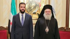 الشرع زار الكنيسة المريمية في دمشق والتقى البطريرك يازجي واطلع على أحوال المسيحيين