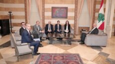 وزير الداخلية استقبل سفير أوكرانيا وبعثة فرنسية ونوابا ومحافظين