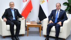 الرئاسة المصرية: السيسي بحث مع بزشكيان هاتفيًا جهود التوصل إلى مذكرة تفاهم بين أميركا وإيران