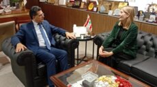 مرقص عرض الأوضاع مع سفيرة النروج وكسبار واتصل ببدران معزيًا وبمصورين أُصيبوا خلال الحرب