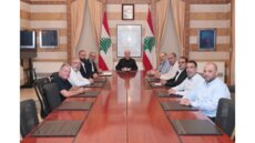وزير الداخلية عرض مع رئيس بلدية النبطية التحتا حاجات إنمائية