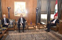 بري عرض الاوضاع مع سفير أرمينيا واستقبل رئيس الهيئة الناظمة لزراعة القنب والأمين العام للمجلس البرلماني الآسيوي الافريقي