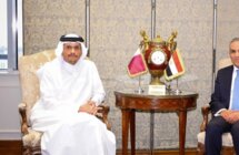 وزيرا خارجية مصر وقطر اكدا اهمية ترسيخ التهدئة وتعزيز الاستقرار الإقليمي بعج توقيع مذكرة التفاهم بين ايران واميركا