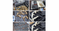 المالية: جمارك المطار ضبطت 90 مسدسًا مفككًا بطريقة احترافية في حقائب مسافر قادم من فرنسا