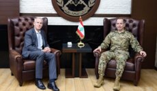 قائد الجيش استقبل السفير الأسترالي مودعًا وهاشم ووفدًا من البطريركية المارونية مقدّرين جهود الجيش