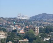 غارات اسرائبلية استهدفت منطقة الحوش في صور وبلدات كفرتبنيت وكفرحونة وسجد والشهابية ومعركة