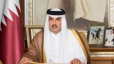 أمير قطر التقى الرئيس التونسي في الدوحة على رأس وفد