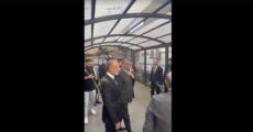 وصول وزير الأشغال العامة والنقل على رأس وفد الى وزارة النقل السورية