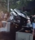 انقلاب سيارة في منطقة قصقص في بيروت ومعلومات عن اصابة