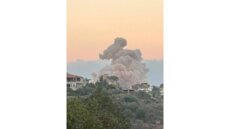 الجيش الاسرائيلي نفذ تفجيرا ضخما في زوطر الشرقية تردد صداه في منطقة النبطية