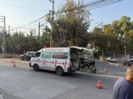 إصابة إثر حادث دراجة نارية عند حاجز عين الدلب