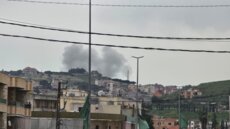 الطيران الحربي الإسرائيلي أغار مستهدفاً بلدتي برج قلاويه وكفرتبنيت