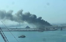 الدفاع الإماراتية: مسيّرتان إيرانيتان استهدفتا أحد مستودعات قاعدة السلام البحرية في أبوظبي