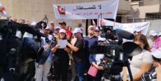 اعتصام للأساتذة المتعاقدين مع الجامعة اللبنانية أمام السراي الحكومي للمطالبة بإقرار التفرغ