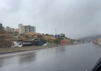 طريق ضهر البيدر سالكة بالاتجاهين مع استمرار أعمال البرش بعد جسر صوفر