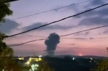 غارات إسرائيليه عنيفة استهدفت مرتفعات علي الطاهر