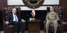 العماد هيكل عرض مع لودريان آخر التطورات في لبنان والمنطقة وسبل دعم الجيش