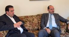 البعريني بحث مع مراد بالأوضاع السياسية والأمنية والإنمائية وتأكيد أهمية التواصل والتنسيق
