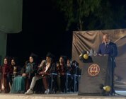 وزير العمل رعى حفل تخرج طلاب ثانوية عنقون الرسمية