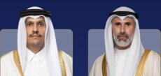وزير خارجية قطر لنظيره الكويتي: ندعم الجهود والمساعي الرامية لحل يضمن حرية الملاحة البحرية