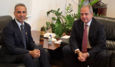 الصدي عرض مع سفير سلطة عمان التعاون في ملف الطاقة والتقى عقيص ورئيس اتحاد بلديات البقاع الأوسط