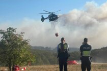 حريق غابات في غرب ألمانيا أجبر 1800 شخص على إخلاء منازلهم