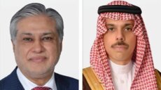 وزير الخارجية الباكستاني في اتصال مع نظيره السعودي: تحديد مراسم التوقيع الاكتروني للاتفاق بين أميركا وإيران يوم غد الأحد