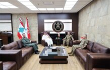 قائد الجيش استقبل سفير السعودية وتشديد على تعزيز العلاقات بين البلدين والتعاون بين الجيشين السعودي واللبناني