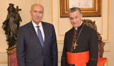 المخزومي التقى الراعي: لضرورة وضع خطة واضحة لسحب سلاح حزب الله في فترة زمنية واضحة