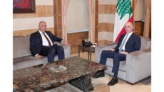 الحجار عرض وشقير الأوضاع الأمنية وشددا على تعزيز الاستقرار